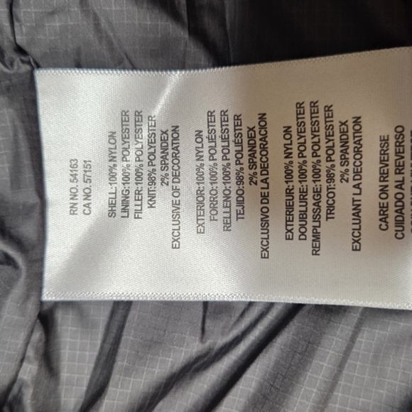 Levi's Men's Black Diamond Quilted Bomber Jacket New Size XXL - Picture 5 of 7